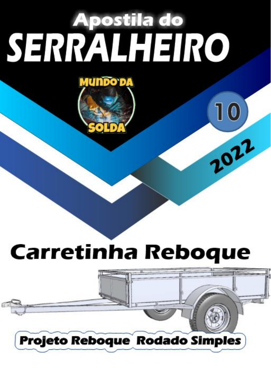 10 REBOQUE CARRETINHA RODADO SIMPLES