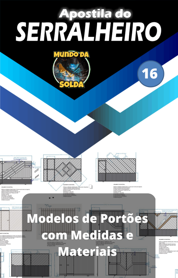 17   Modelos de Portões com desenho